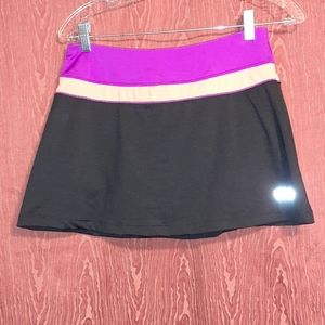 FILA BLACK, HOT PINK L, AND WHITE WOMEN'S SKORTS SIZE M